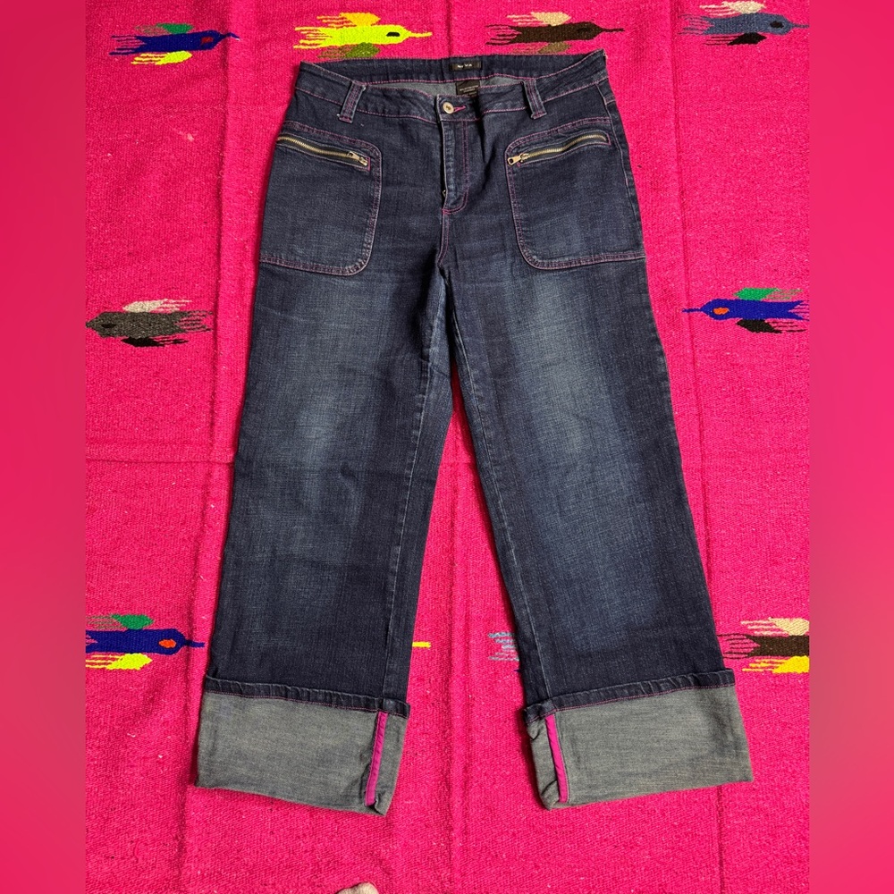 Super Cute Cuffed Jeans with Cuff
